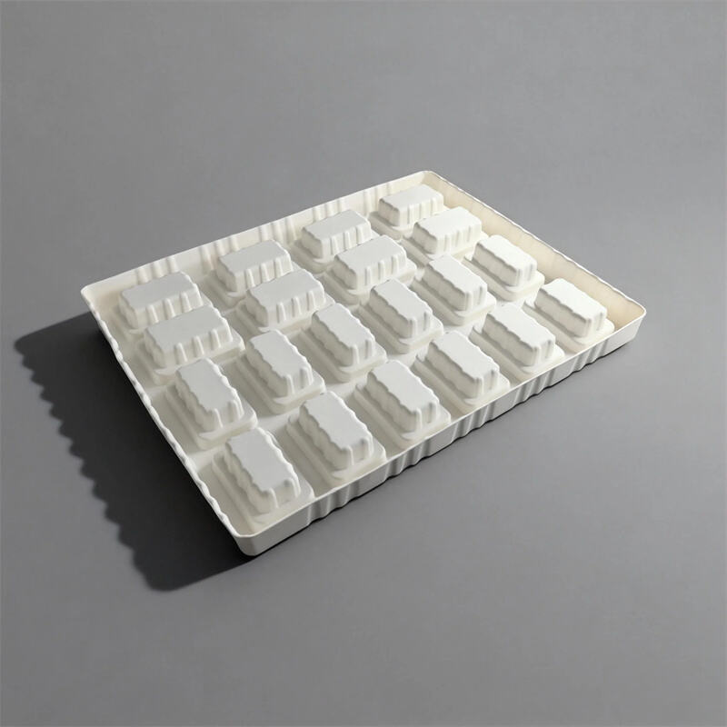 Eco-friendly molded pulp Food Insert / Inner tray