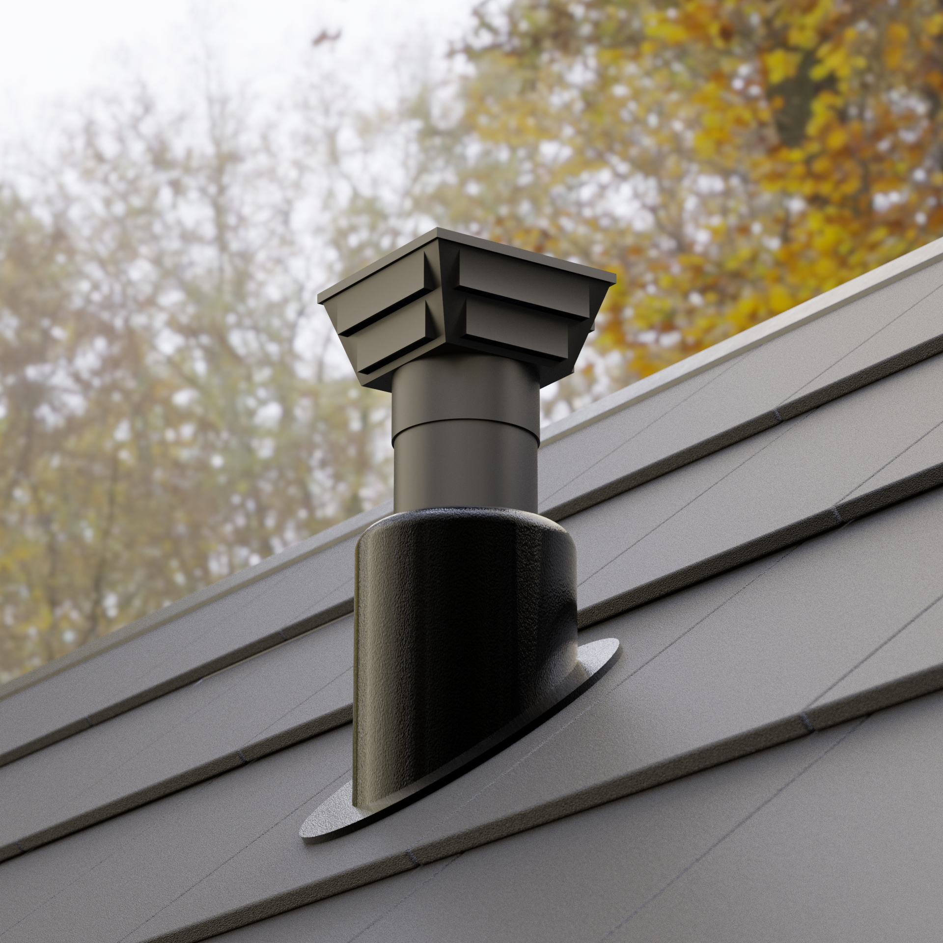 IP65 ABS  Roof Mounted Solar-powered ventilation fan for Portable Toilet Tool room