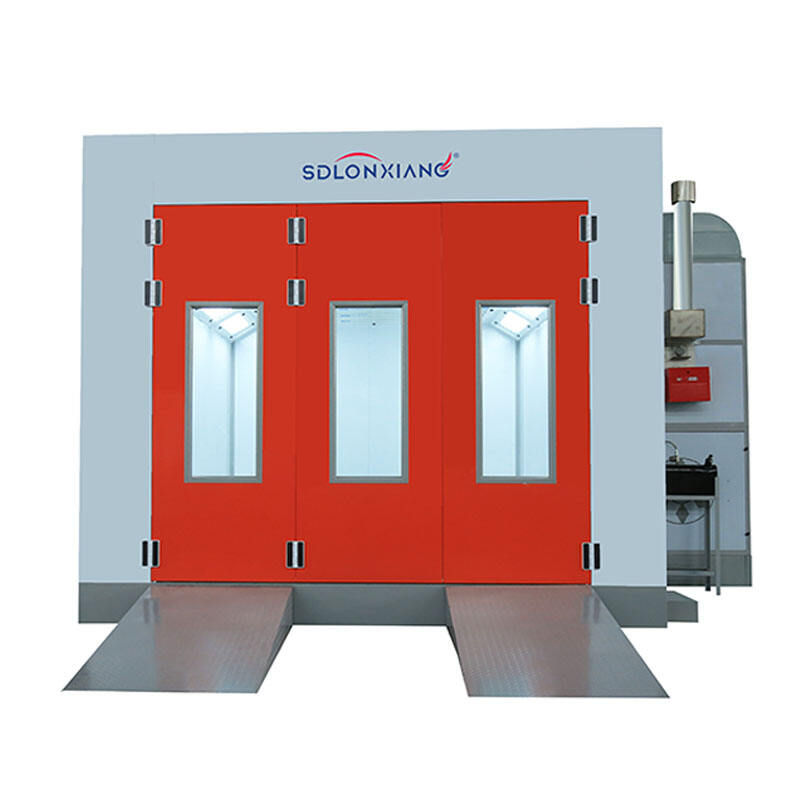 LX7 CE certificate  spray booth paint booth auto car spray paint booth box with electrical heating