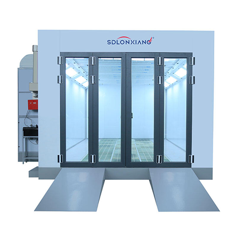 LX-E2 Factory Direct CE Approved New Design Infrared Heating Car Spray Paint Booth for Sale