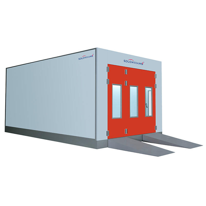 LX7 CE certificate  spray booth paint booth auto car spray paint booth box with electrical heating