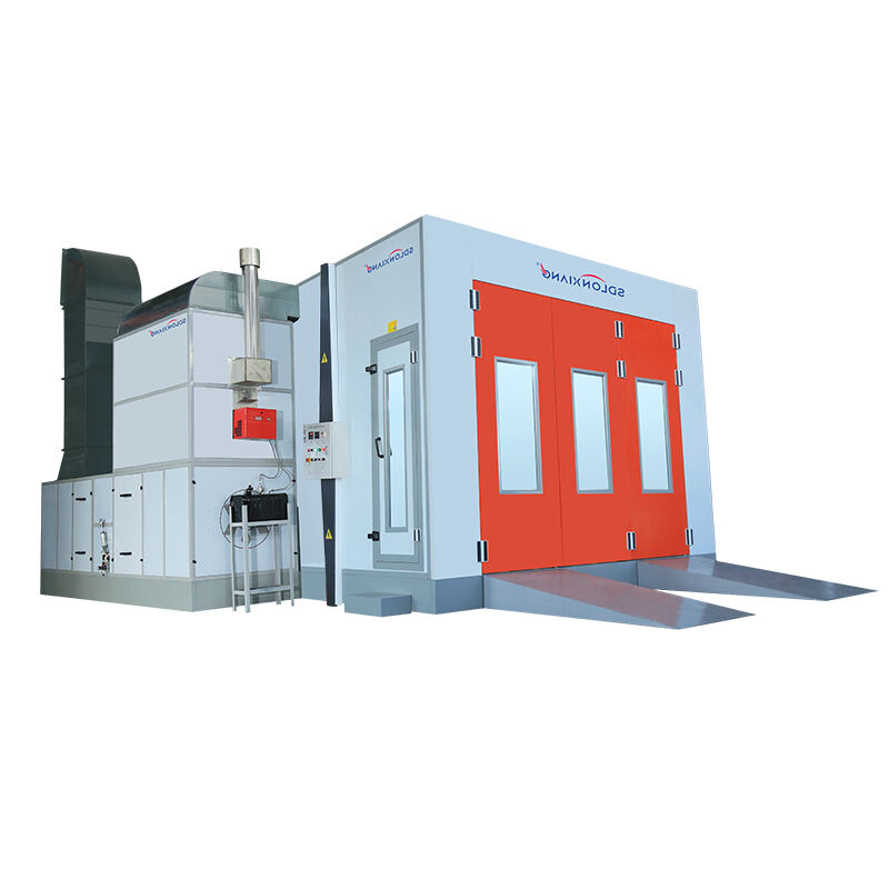 LX4 Factory supply Spray Booth Dry Filter Paint Booth Spray Paint Cabinet Auto Paint Box Car Drying Booth