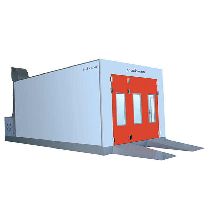 LX7 CE certificate  spray booth paint booth auto car spray paint booth box with electrical heating