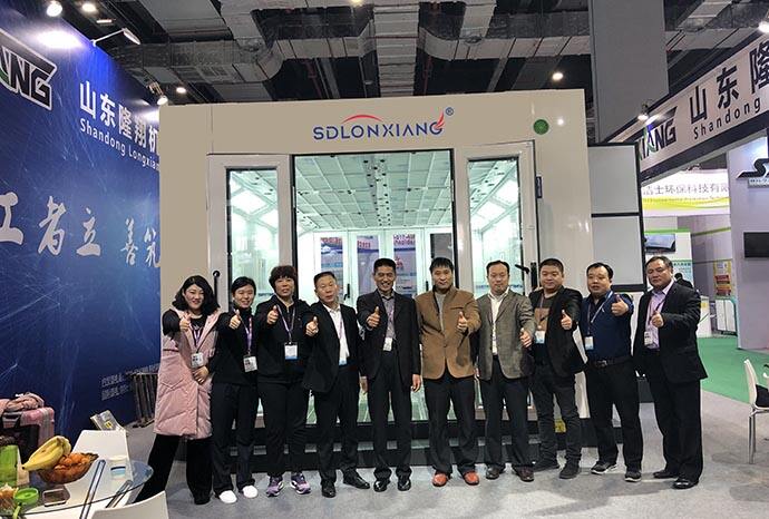 Shandong Longxiang's products attracted customers' attention at the 2018 Shanghai Frankfurt Exhibition