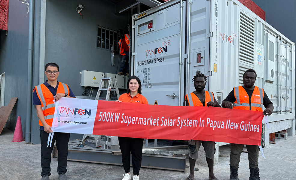 Supermarket solar energy system