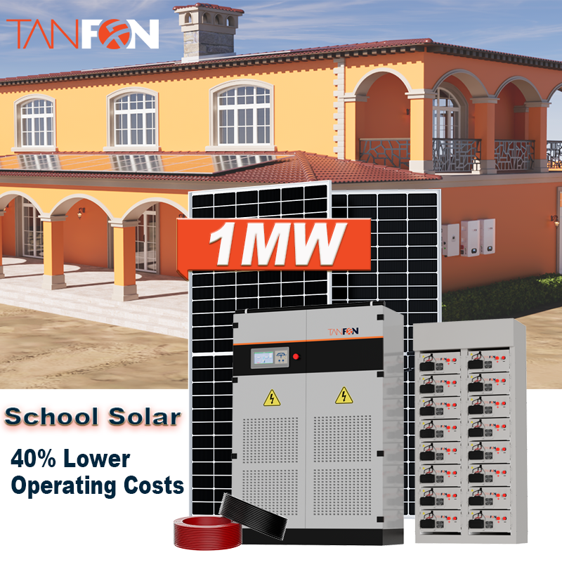 1MW Hybrid Solar Power Station for Education Facilities