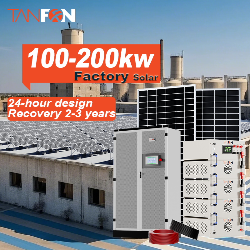 200kW Hybrid Solar System for Africa | Commercial Solar + Battery Solution