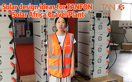 TANFON Gravel Plant Solar System