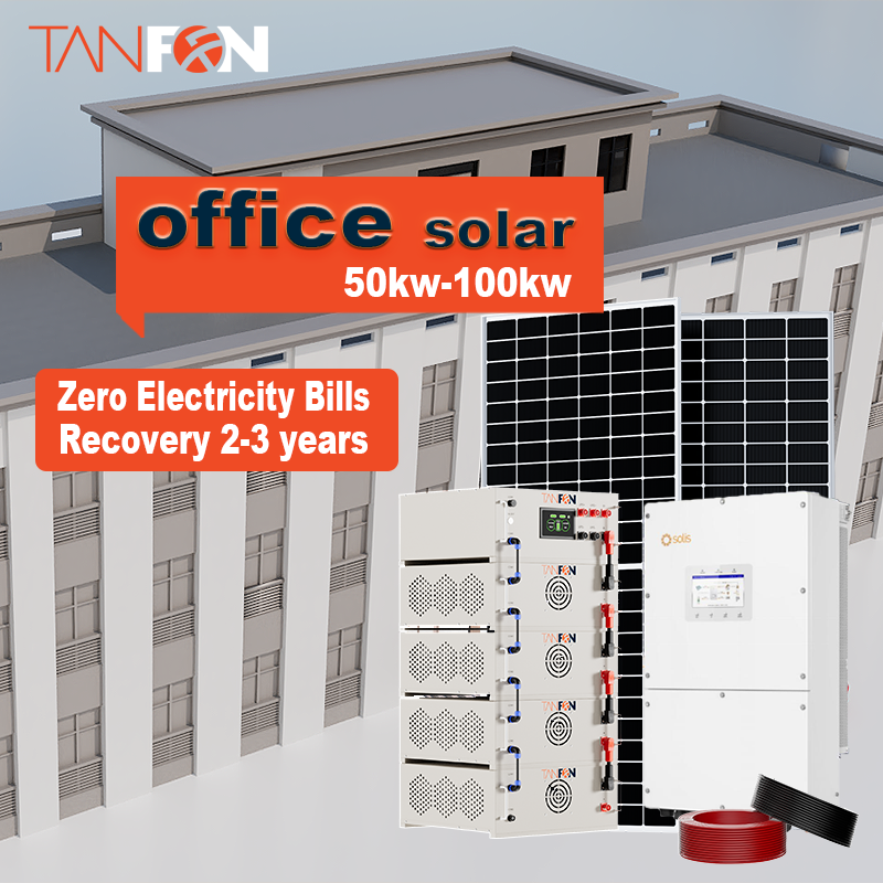 100kW Solar Power System for Corporate Offices