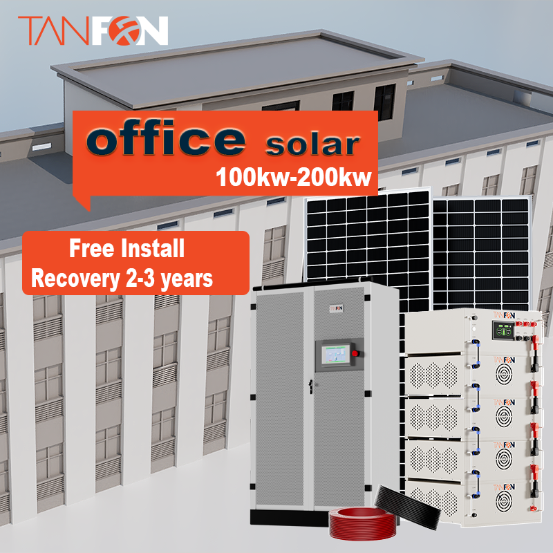 200kW Solar Power Solution for Commercial Buildings