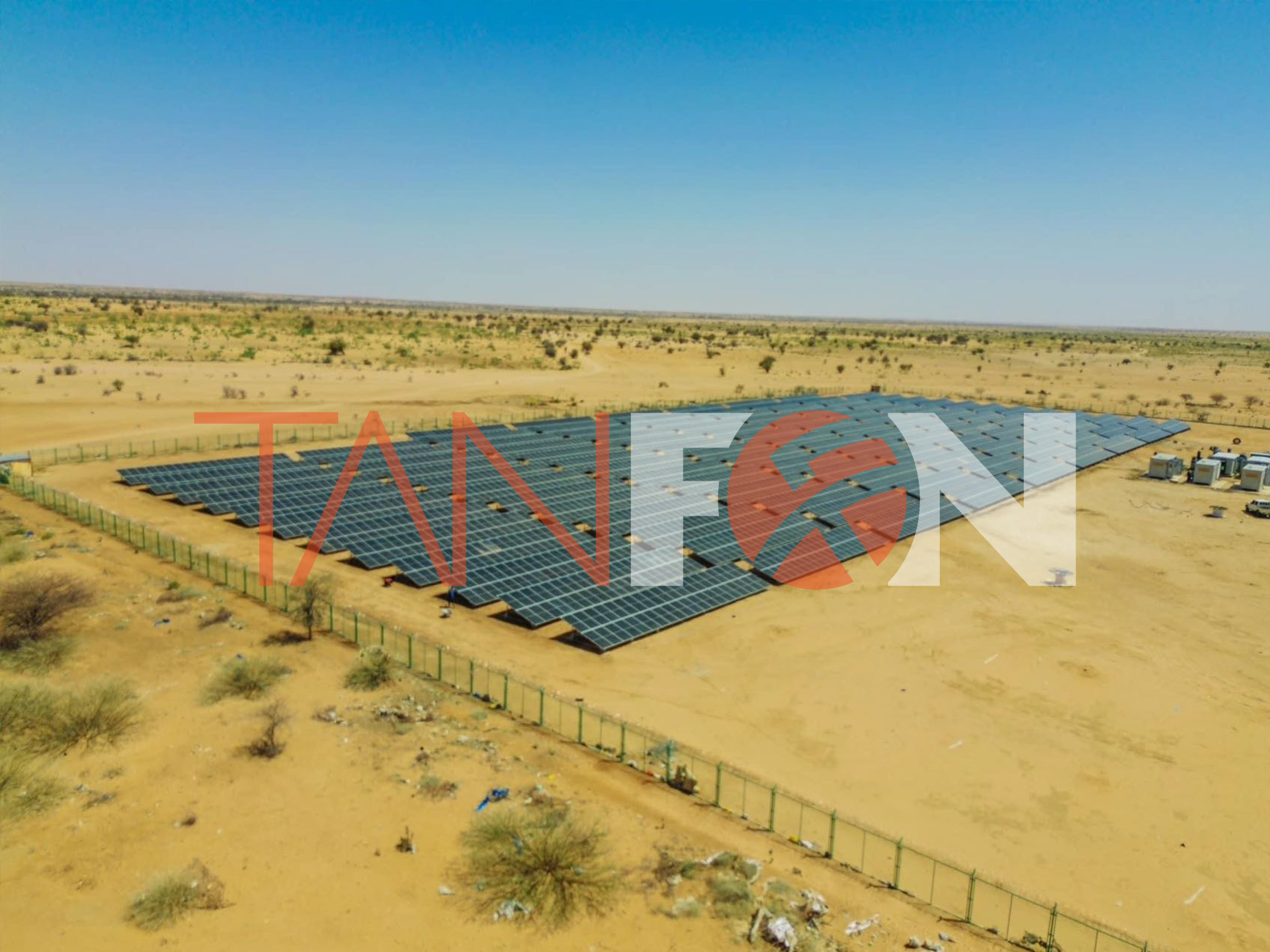 1MW/1.8MWH village solar energy system for the King of Congo