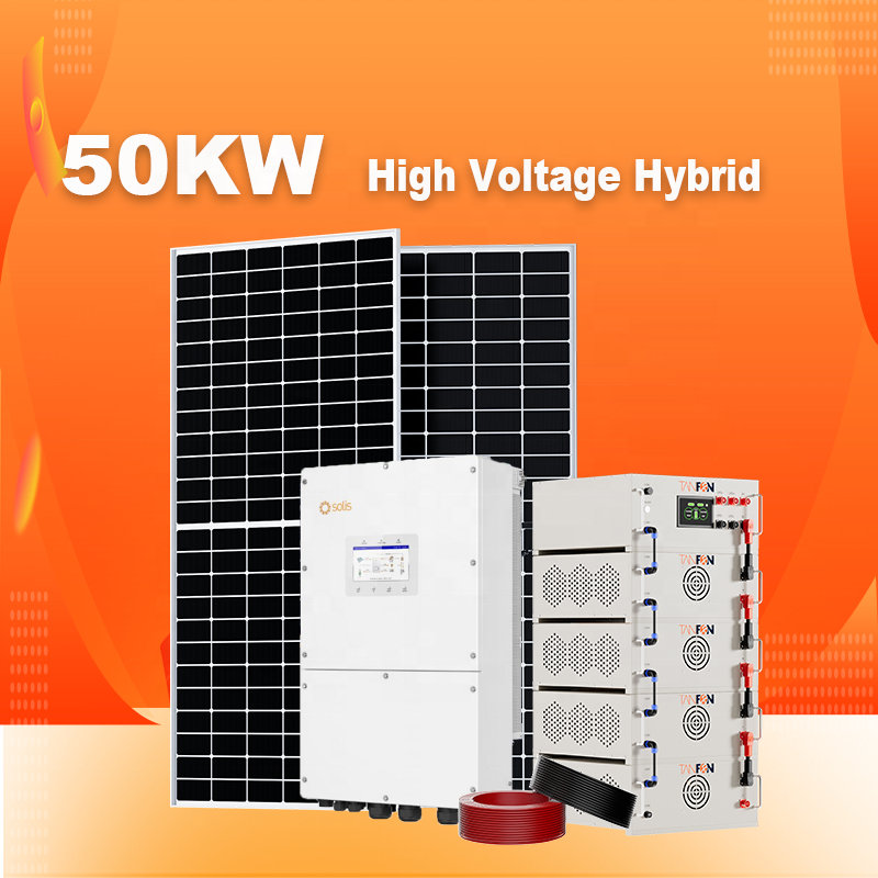 Village Solar System 50kW–150kW | Battery Storage for Africa