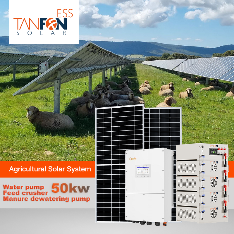 50kW Industrial Hybrid Solar + Battery Storage System