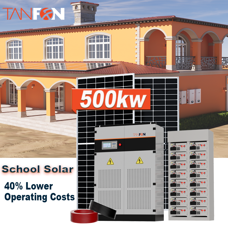 500kW Solar System for Mega School Projects