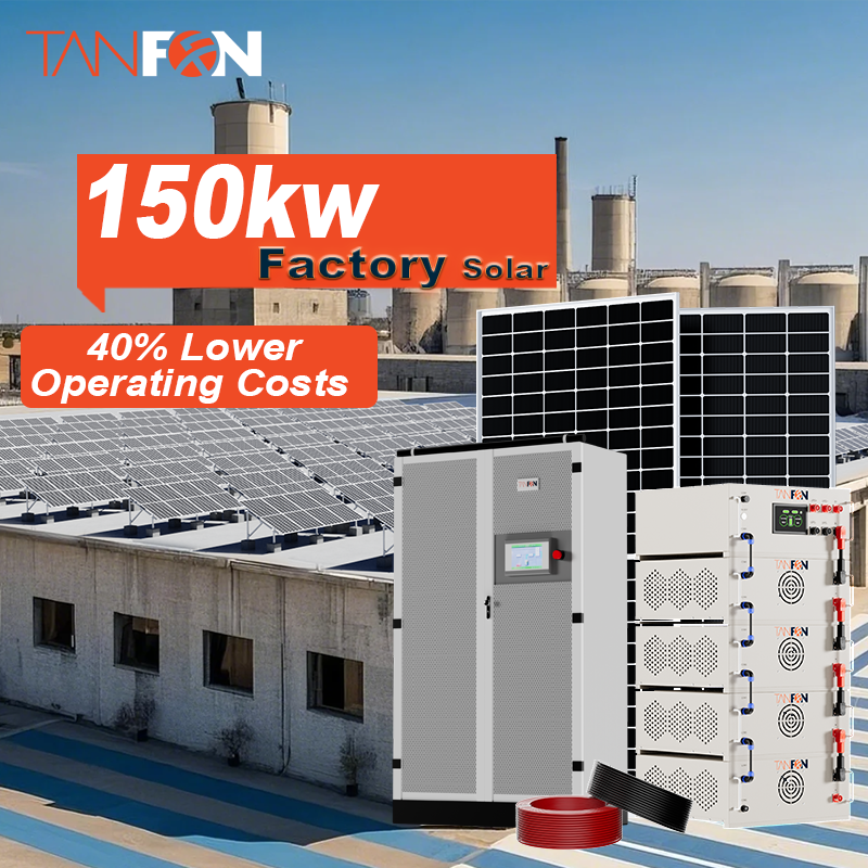 150kW Commercial Solar System with Battery Storage