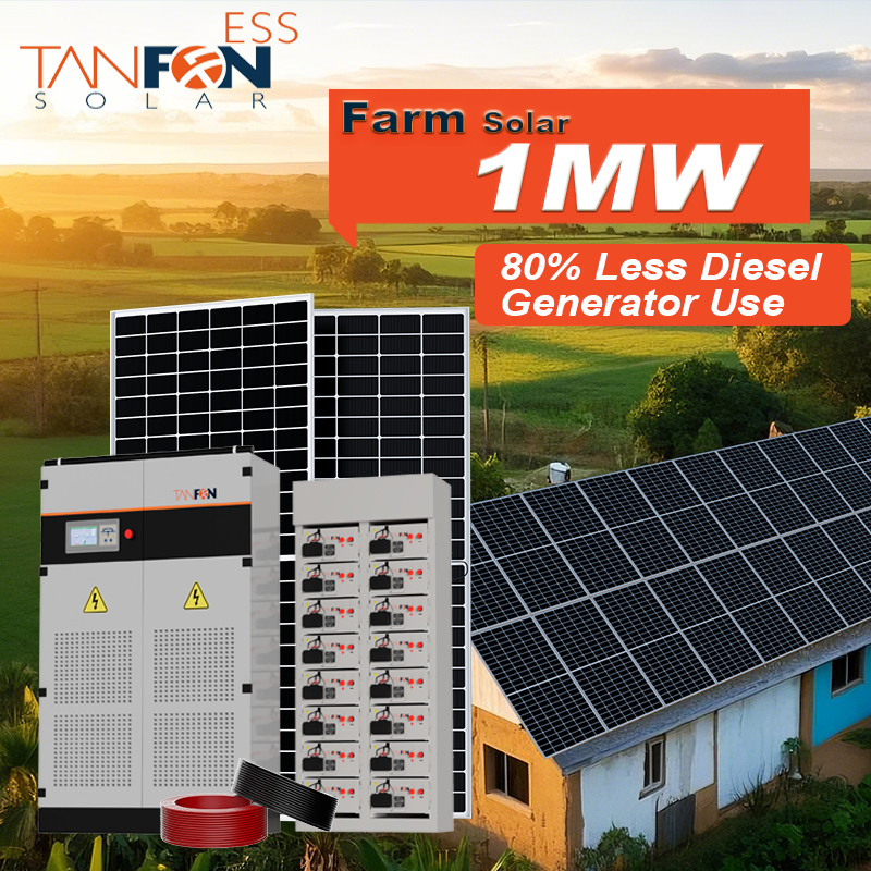 1MW Farm Solar System in papua new guinea