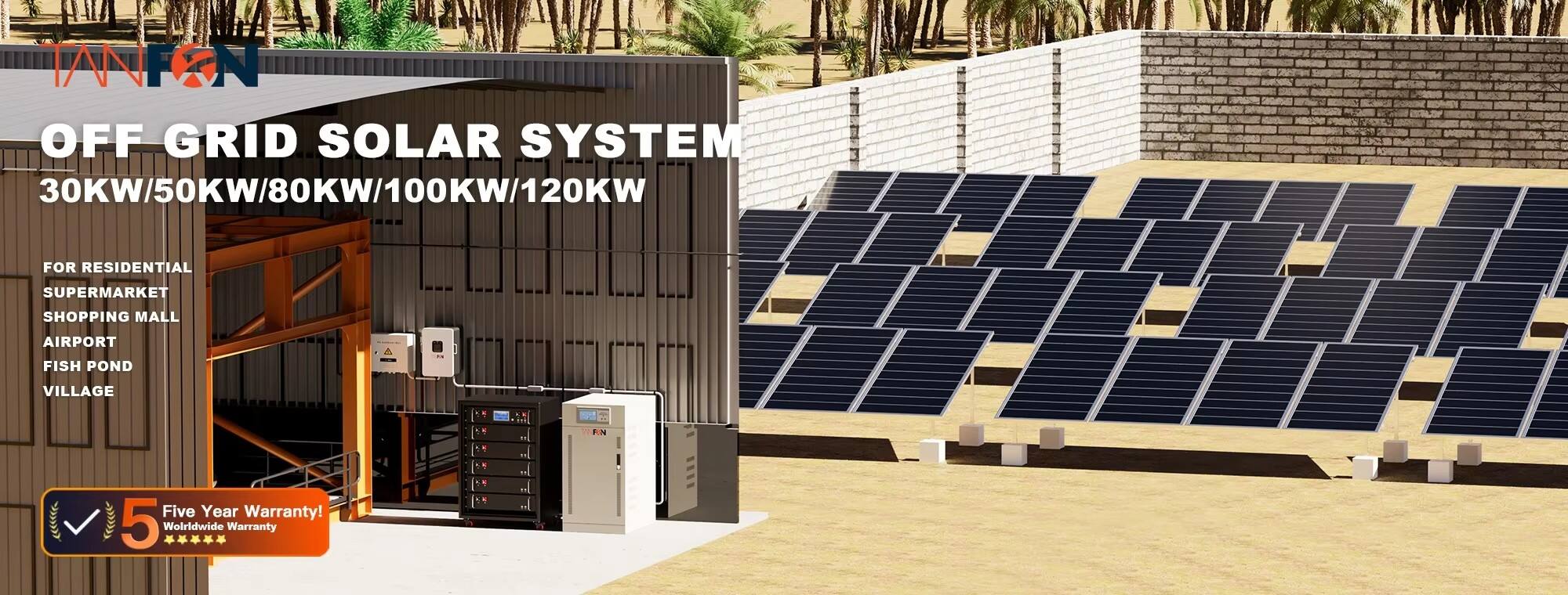 Energie-efficiëntie optimaliseren met een 50 kW-zonnesysteem en lithiumbatterijopslag