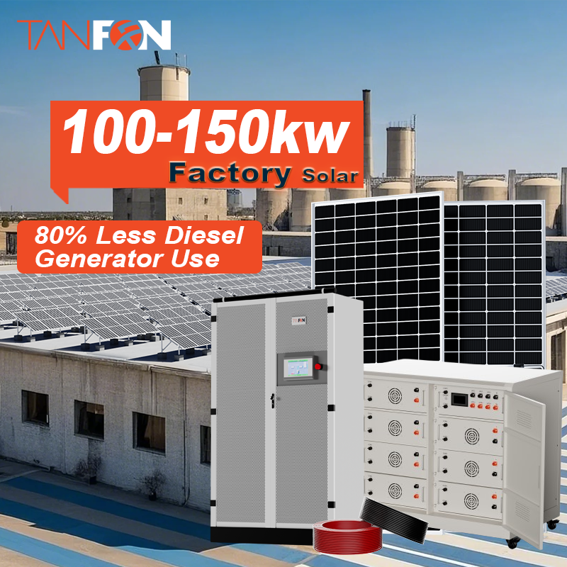 100kW Commercial Solar EPC for Factory and Warehouse