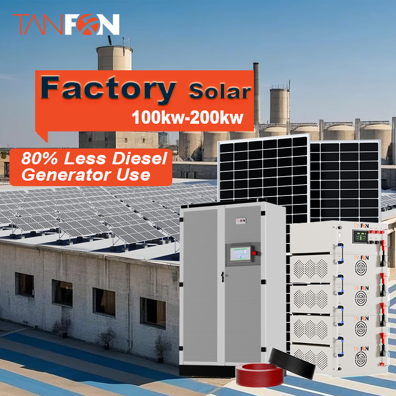 200kW Commercial Solar + Storage System for Medium Industrial Projects