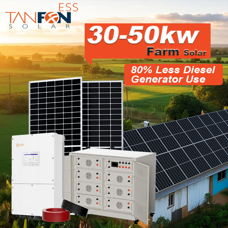 50kW Farm Solar System in Ghana