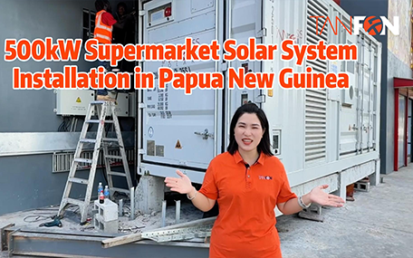 TANFON Supermarket 500kW Solar System
