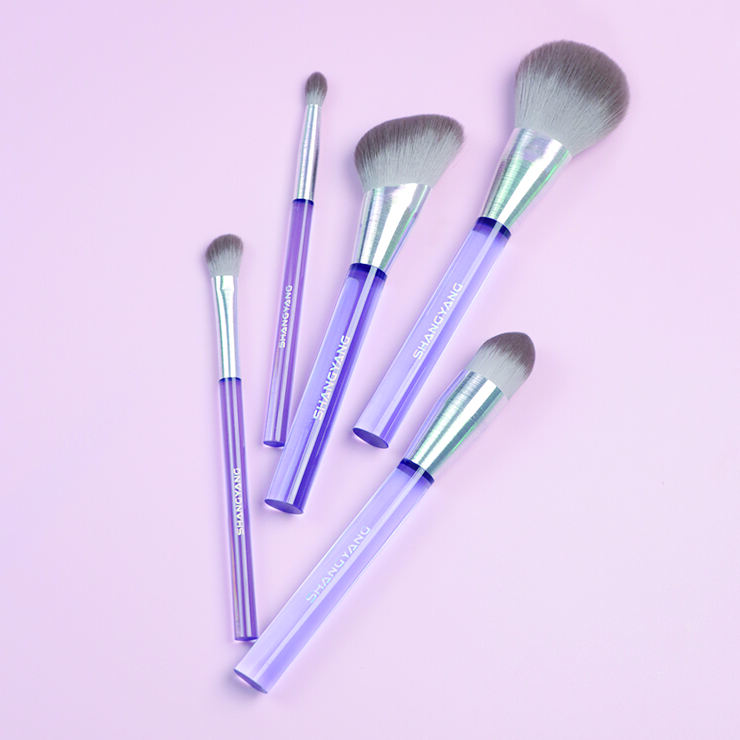 MYSTERIOUS PURPLE BRUSH SET 