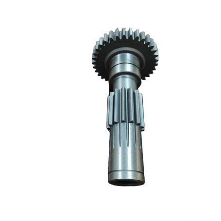 Customized Large Gear Shaft CNC Machining Custom Steel Gear Shaft High Precise Spline Gear Shaft