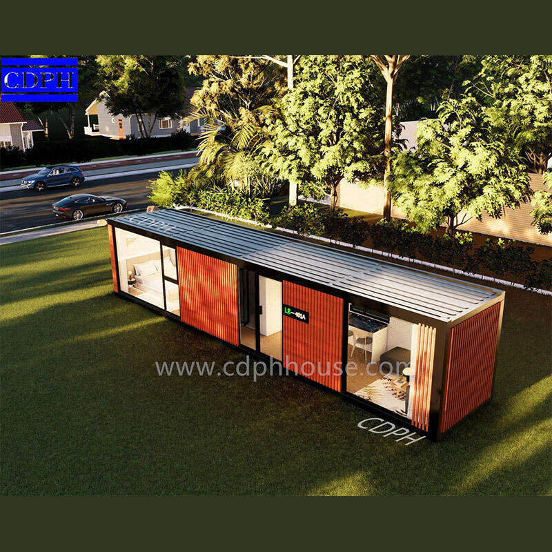 40ft 1 Bed 1 Bath Manufactured & Mobile Container Home For Sale