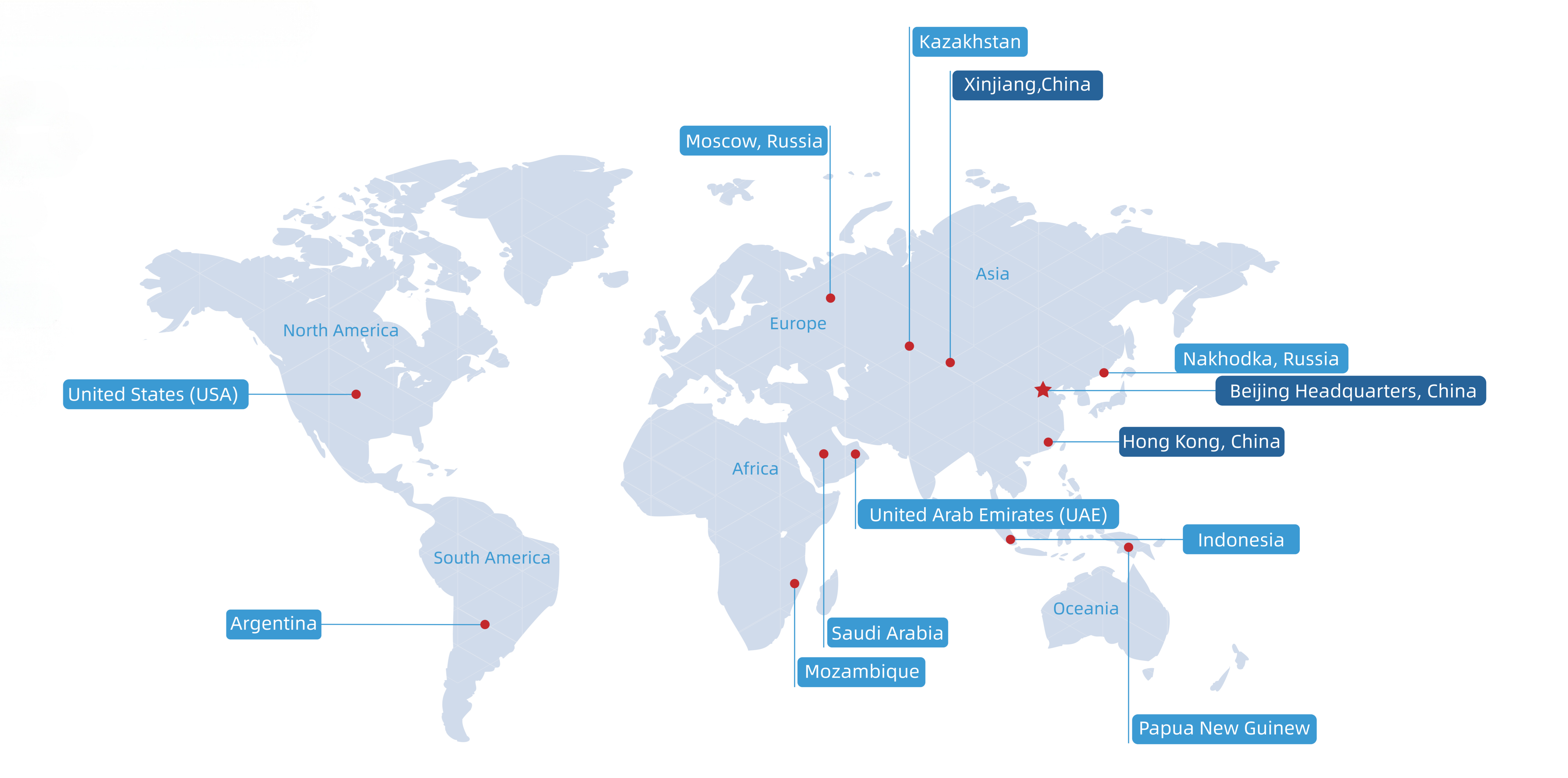 Projects Span The Globe, With a Global Business Layout