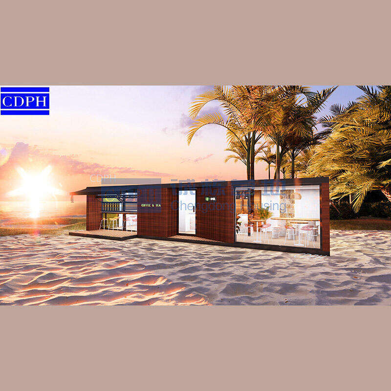 Luxury Mobile Pop Up Container Cafes & Coffee Shops For Sale