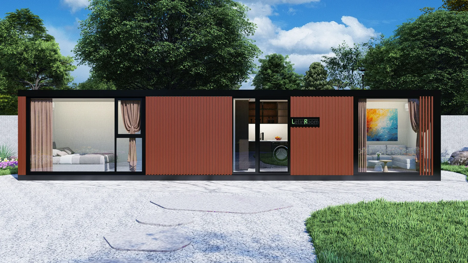 Farm House Modular Home and Modular Lake House: Rural and Retreat Living