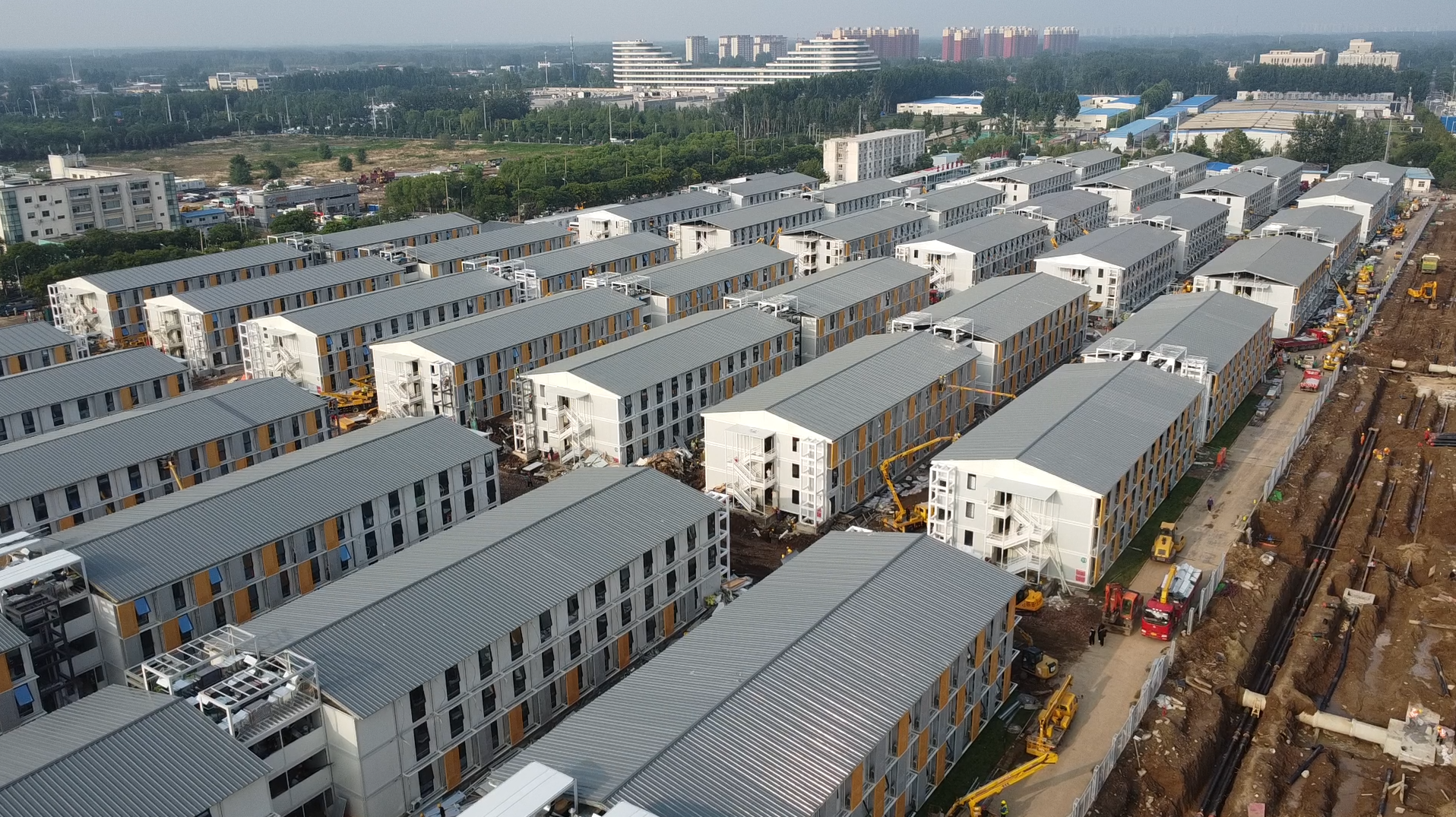 Emergency Site Project for Major Events in Xiji, Tongzhou District, Beijing