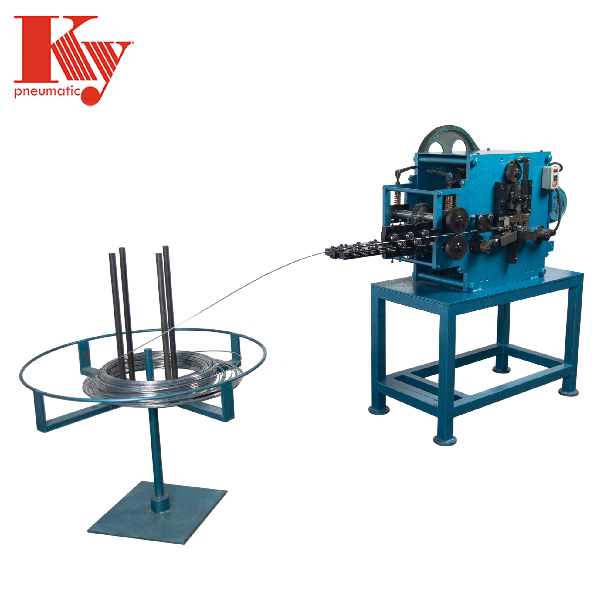 Hog Ring machine: manufacturing of special shaped staples