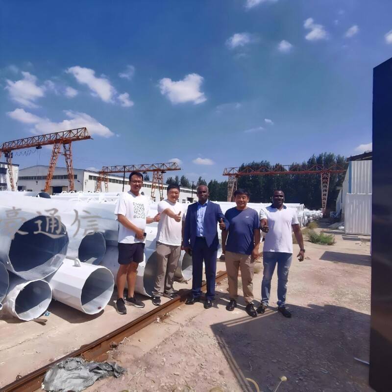 Cameroon Customer Orders Single Pole Tower