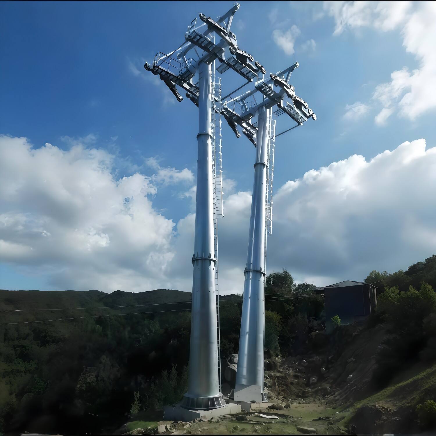 Steel Monopole Power Tower