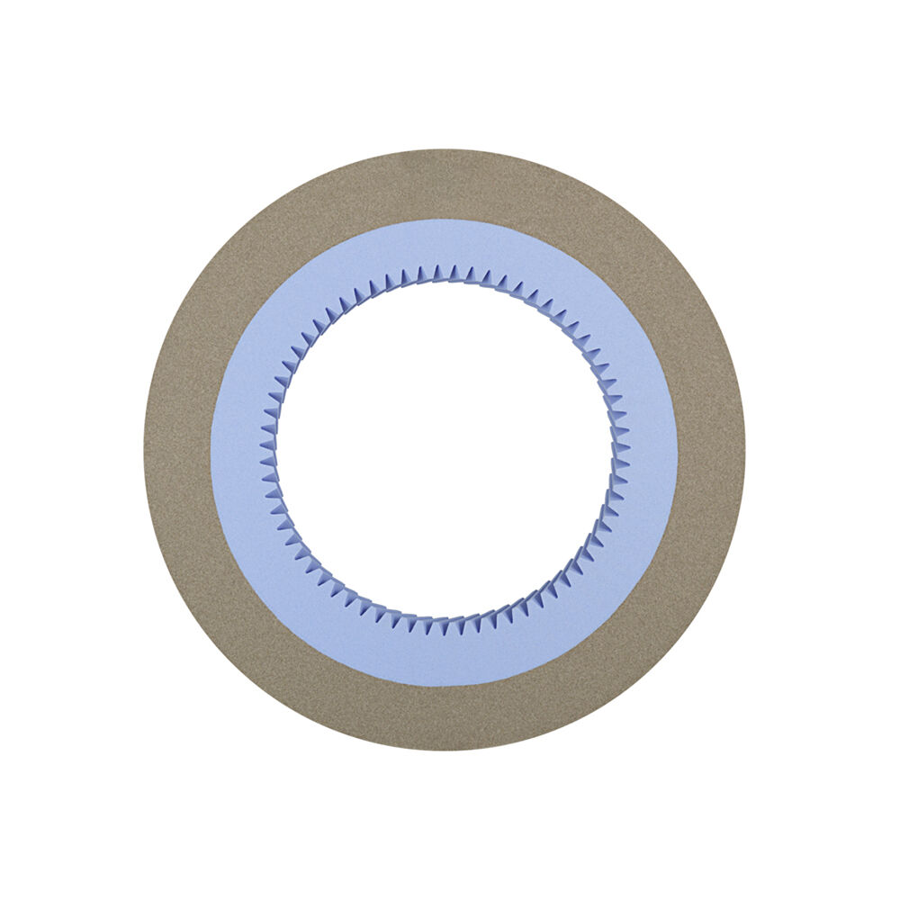 Ceramic honing rings for tooth flank honing