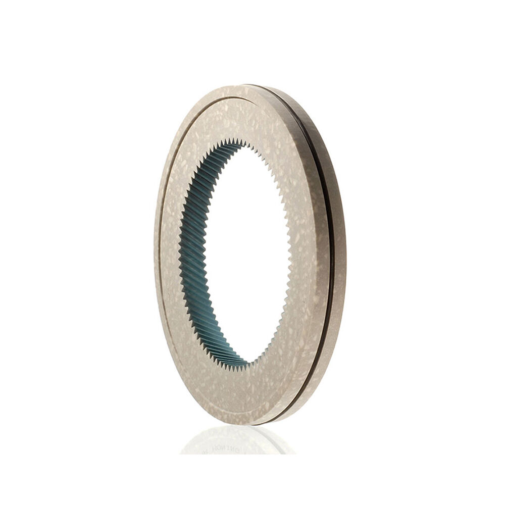 Ceramic honing rings for tooth flank honing