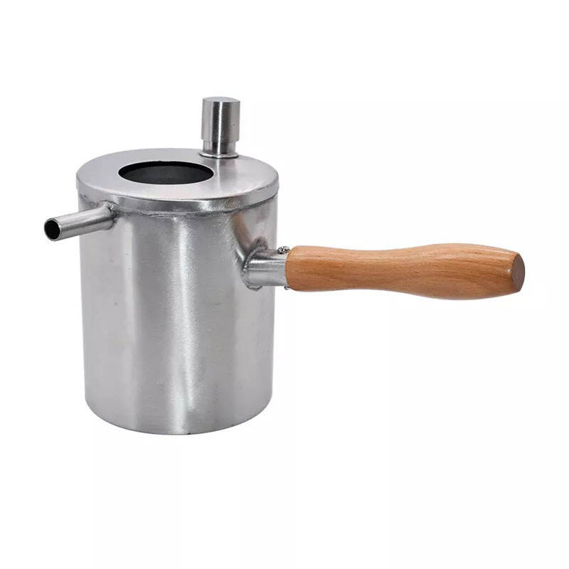 Premium Stainless Steel Beeswax Melting Pot - Efficient Wax Melter for Candle Making & Essential Beekeeping Tool