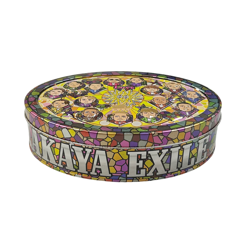 oval tin box