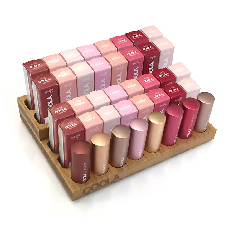 Apache Customized Lipstick Cosmetic Display Stand Counter Top Display Rack Make up Display Stand for Retail Store Showing Stand supplier