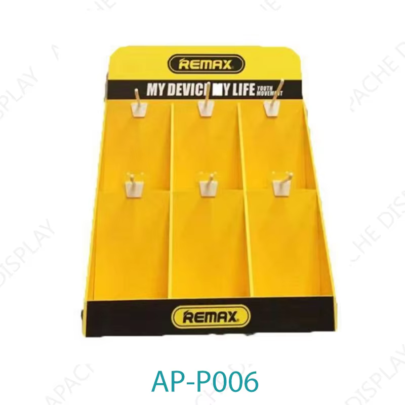 Apache Plastic Customized PVC Foam Board Display Stand Forex Floor Display Rack for Phone Accessories in Retail Store supplier