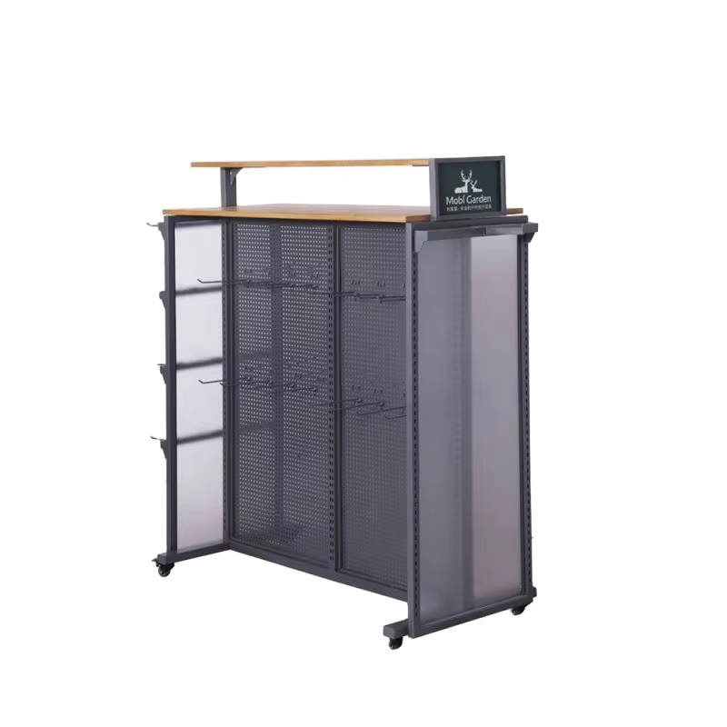 Apache Retail Gondola Store Display Stand Clothing Display Rack for Clothes Shop factory