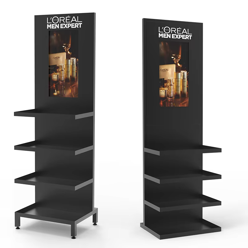 Apache Supermarket Customized Personal Care Product Display Rack for Perfume and Other Personal Care Items factory