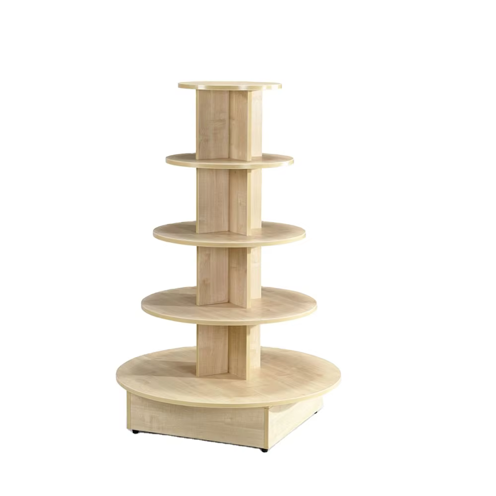 Hot Selling Double-sided Garment Rack MDF Material Store Display for Clothing Store manufacture