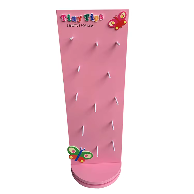 apache customized floor standing wood beverage whisky bottle display rack durable with painting finish grocery wine store-12