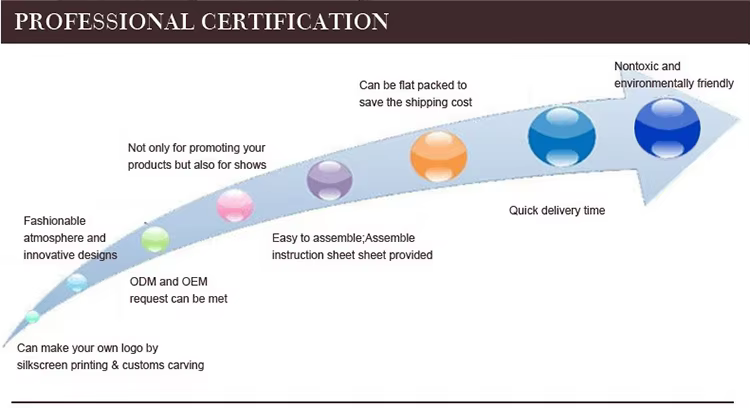 bottle shape acrylic tonic water display stand-10
