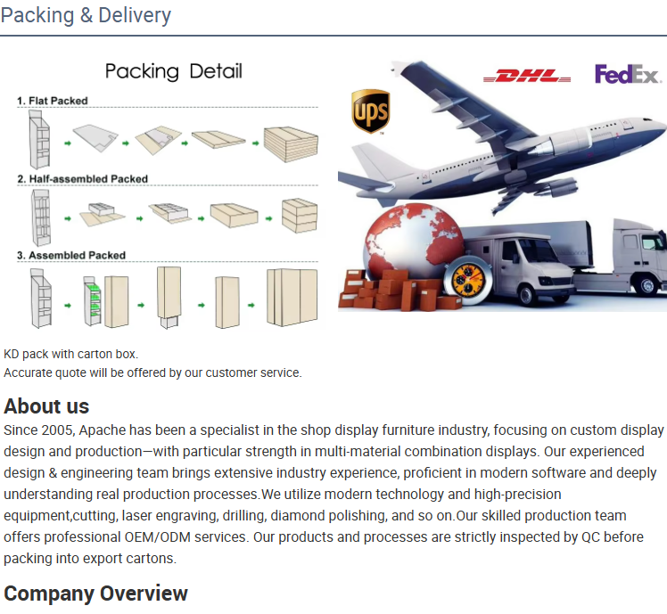 Apache Custom Double Side Pegboard Rotating Display Stand for Homeware Stores, Hardware Shops and Retail Gift Showrooms manufacture