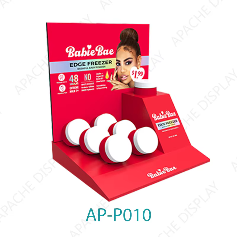 Apache Plastic Customized PVC Foam Board Display Stand Forex Floor Display Rack for Phone Accessories in Retail Store factory
