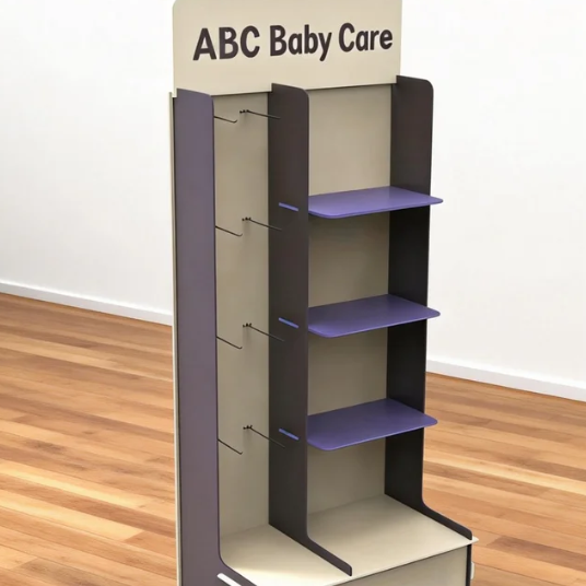 How This Specialized Baby Care Product Display Rack Elevates Retail Layouts and Boosts Brand Visibility