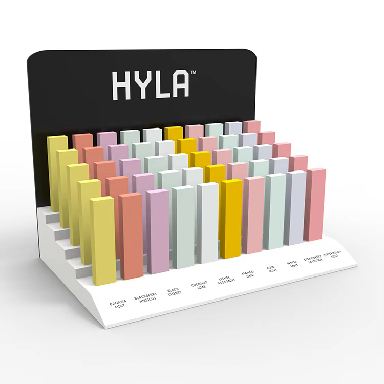 Apache Customized Lipstick Cosmetic Display Stand Counter Top Display Rack Make up Display Stand for Retail Store Showing Stand manufacture